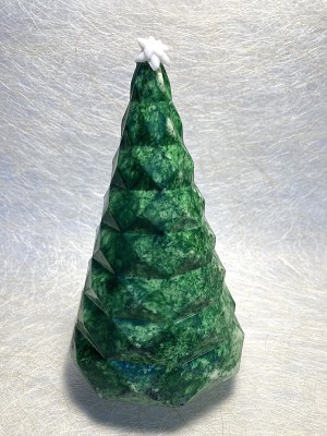 Kerstboom L witte chocolade - Christmas tree L white chocolate.