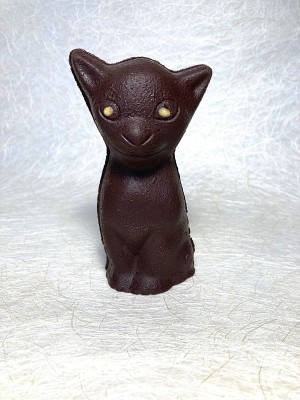 Kleine poes/small cat - donkere chocolade/dark chocolate.