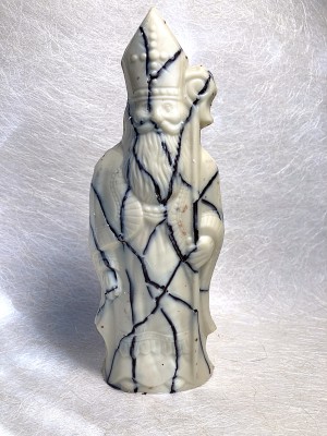 Sint groot 24cm - witte chocolade.