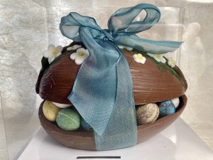 Ei gevuld melkchocolade.